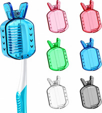 Toothbrush Covers Caps, Clip-On Toothbrush Protector for Household Travel