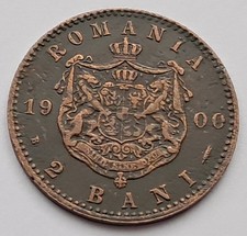 Romania, 2 Bani 1900 King Carol