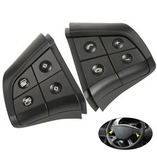 For Mercedes W164 ML CLass 2006-09 4 Buttons Steering Wheel Control Switch Black