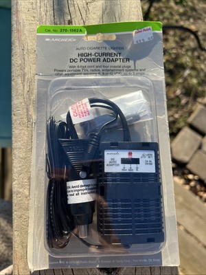 BTG Archer (Radio Shack) High Current DC Auto Adapter Cat. No. 270-1562A