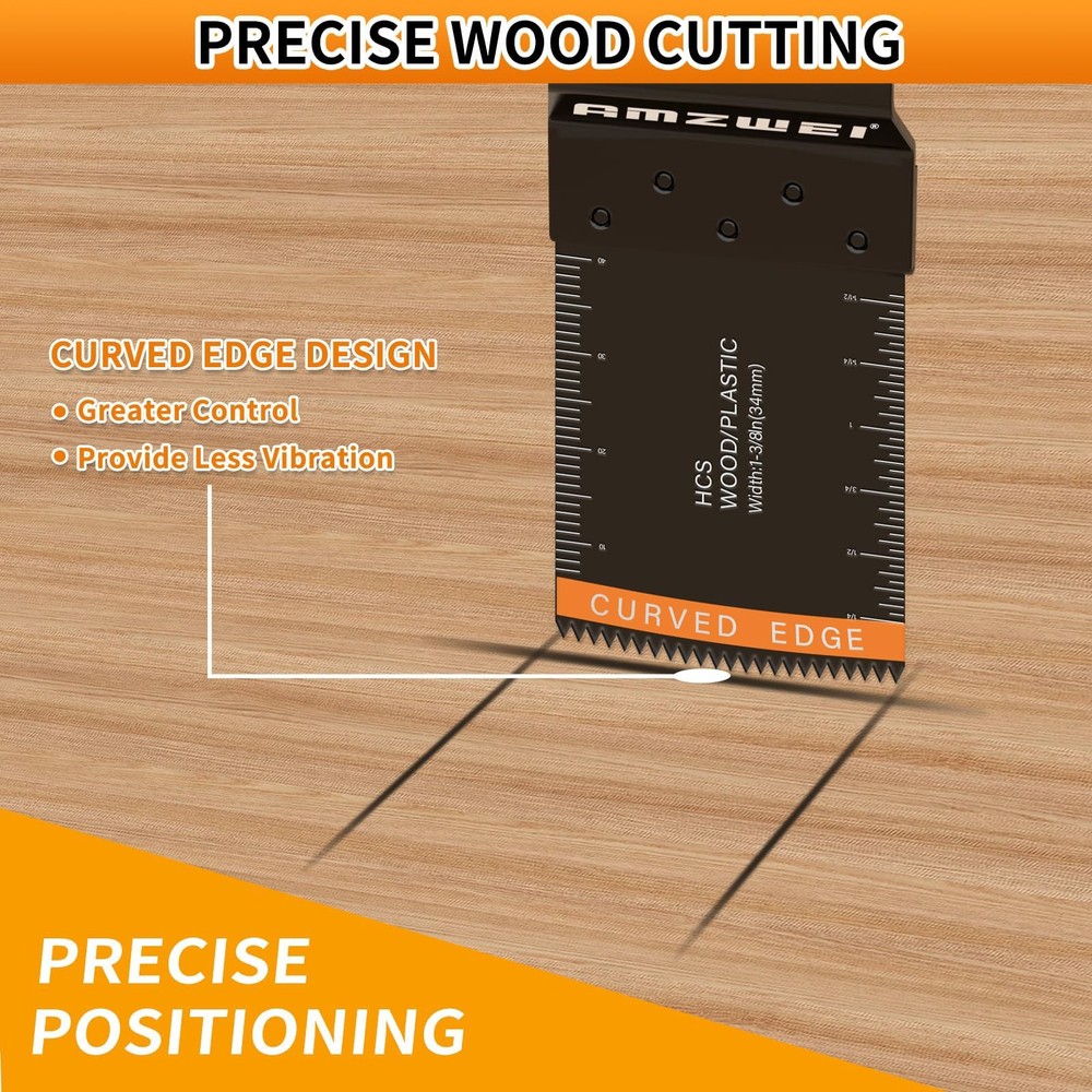 50PCS Titanium Oscillating Tool Blades Kit for Multi-Tool Cutting Sanding Scraping 50PCS Titanium Oscillating Tool Blades Kit for Multi-Tool Cutting Sanding Scraping