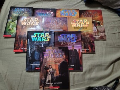 Star Wars Jedi Quest 10 Book Series Complete Set 1-10