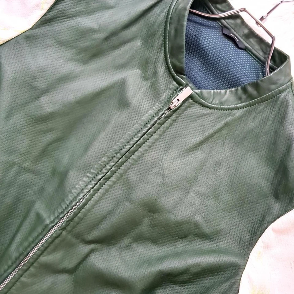 Fendi Riders Jacket All Leather Lamb - Image 3 of 4