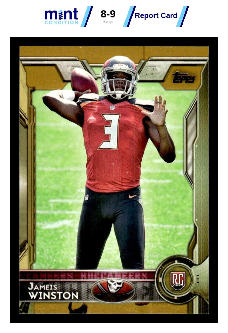 2015 TOPPS JAMEIS WINSTON 500 MINT RC GOLD 1482/2015 TAMPA BAY BUCCANEERS