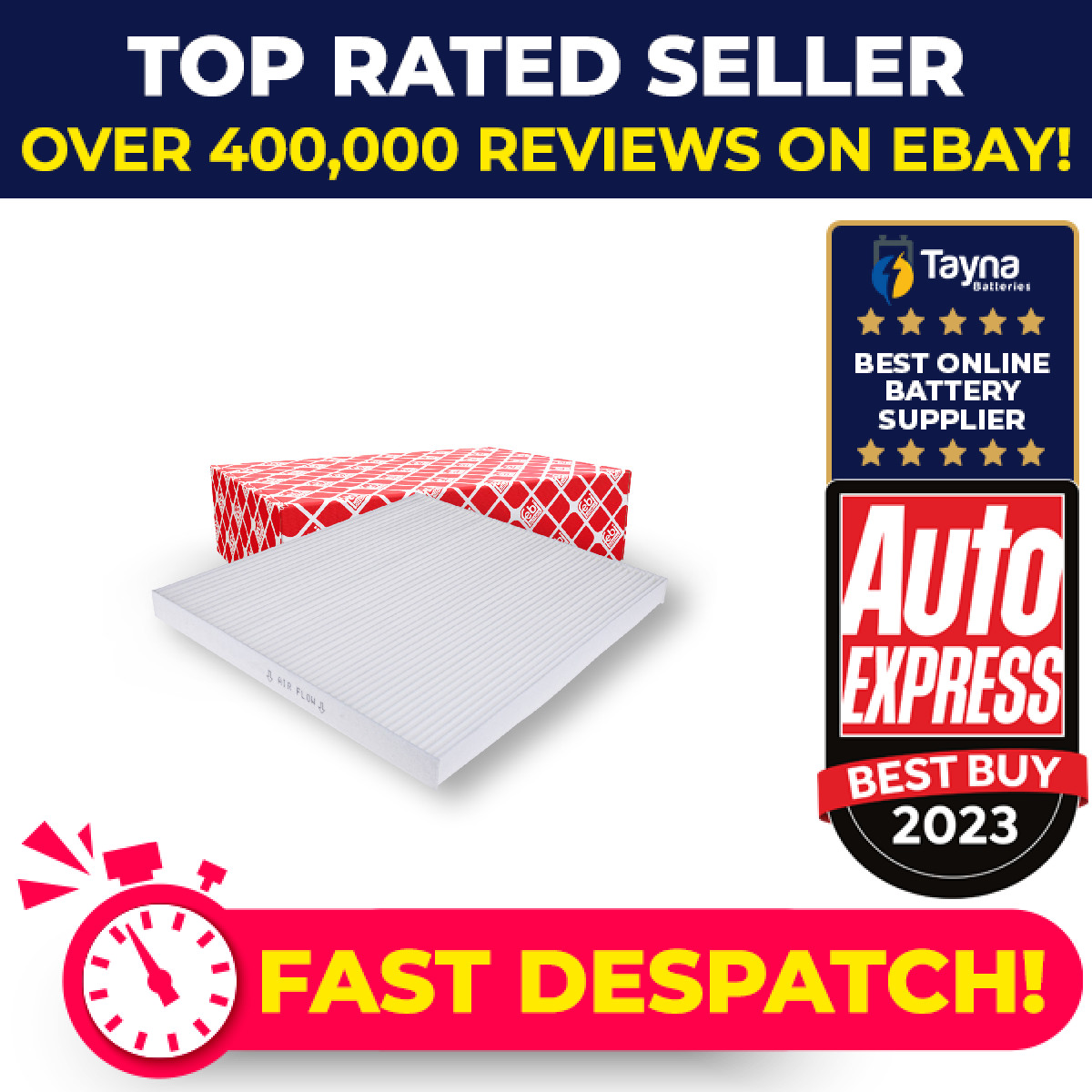 Pollen / Cabin Filter 184079 Febi 971332W000 971333SAA0 Top Quality Guaranteed
