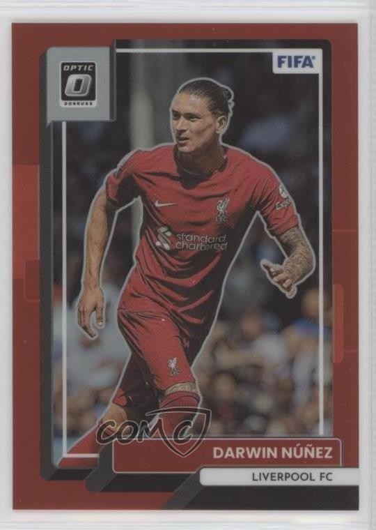 2022-23 Panini Donruss Optic Red Prizm /165 Darwin Nunez #75