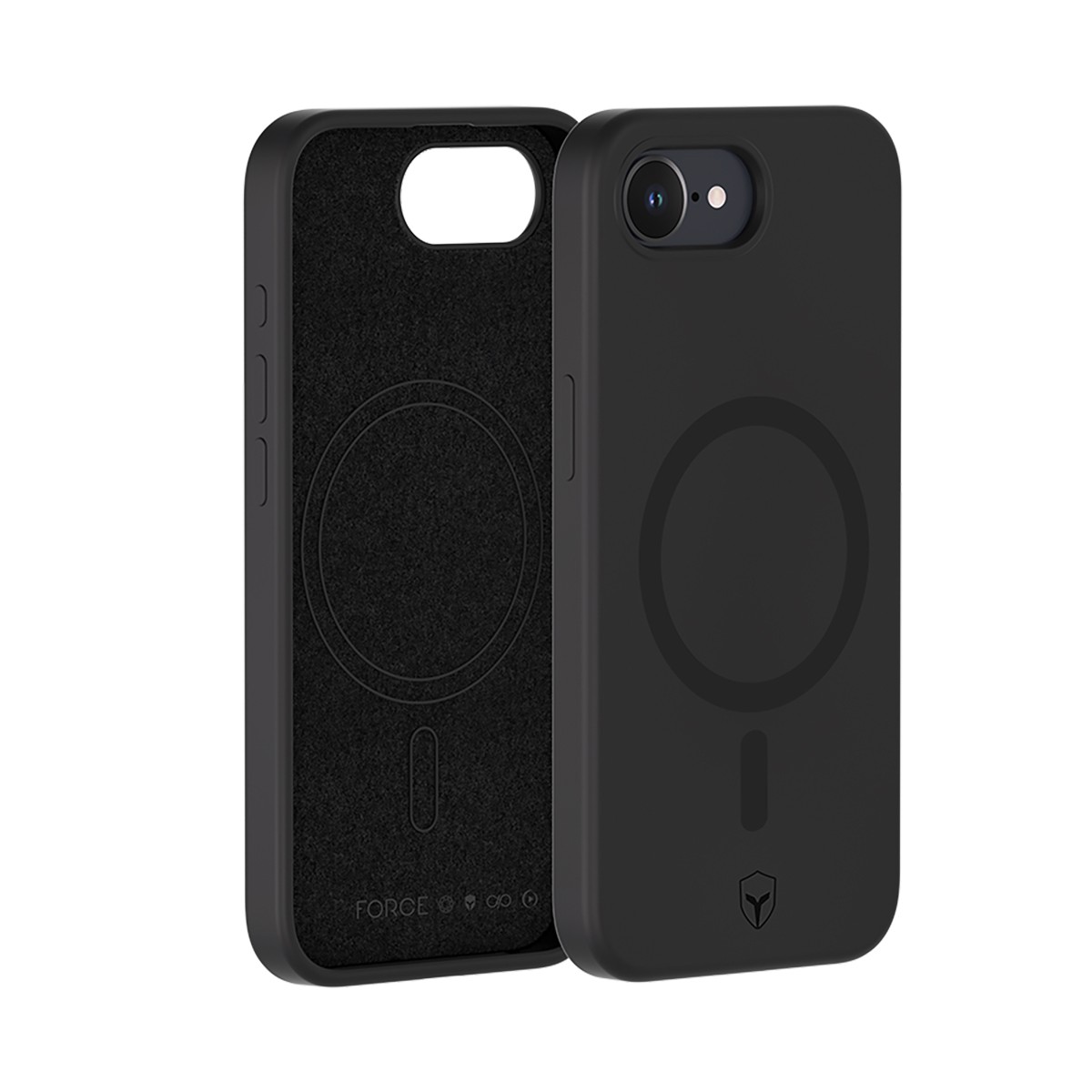 Coque silicone iPhone 16e Force Case recyclable pour le quotidien