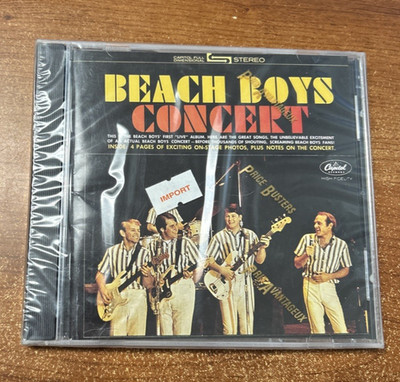 Beach Boys - Concert & Live In London CD 1990 Remastered Rock Capitol OOP Sealed