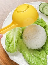 Half Round Congee Spoon Rice Scoop Mold Rice Ball Spoon Non-stick Sushi Mold