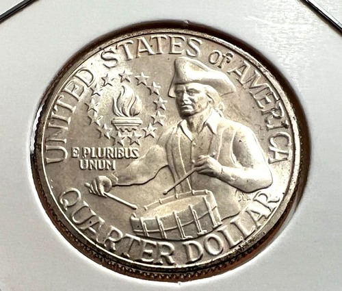 1976-S  WASHINGTON SILVER  25 CENTS  BRILLIANT UNCIRCULATED COIN