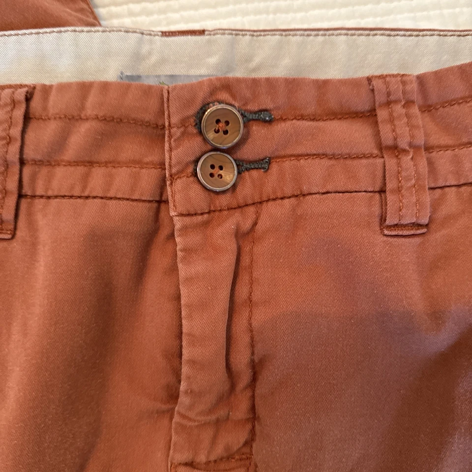 Horny Toad Pants Womens 10 Orange Elsa Straight Cotton Nylon Hiking Outdoors - Image 2 of 4