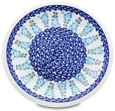 Bunzlauer Keramik flacher Teller Essteller Speiseteller Ø24cm [Form1], Dekor 962