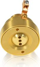 New Swimming Pool Spa Brass Deck Jet Fountain Nozzle 3 Hole with Grounding Lug