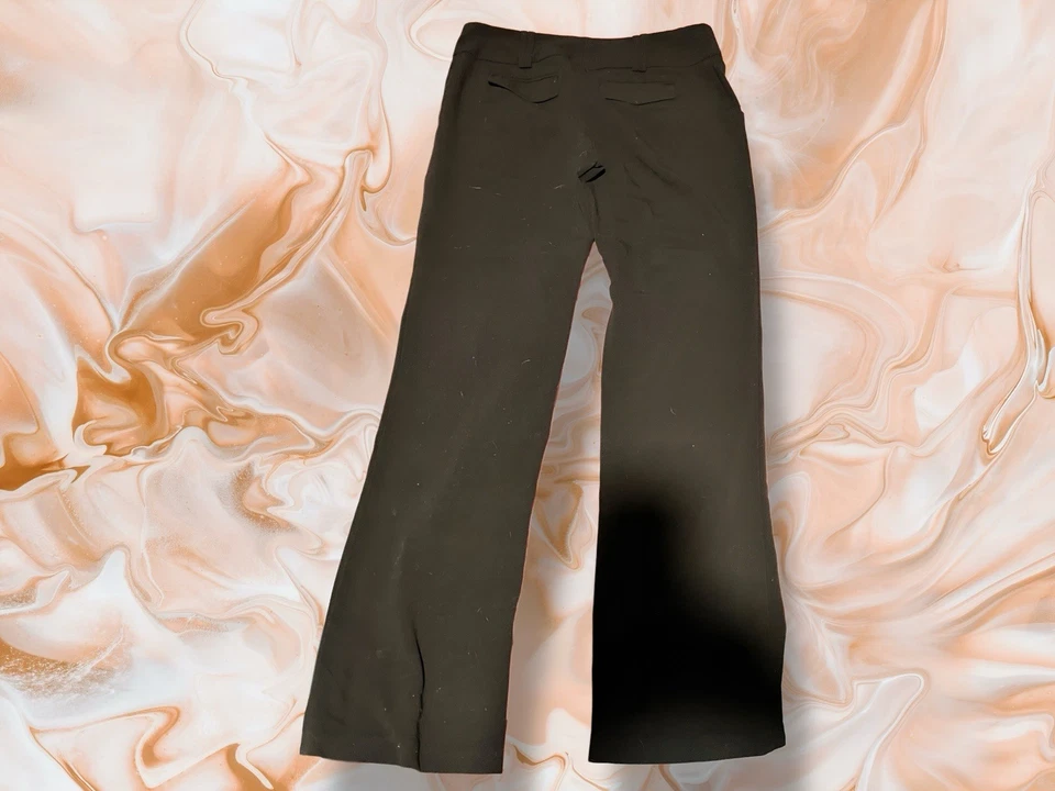 Pantalones de vestir negros para mujer My Michelle talla 5 – Pantalones informales de negocios Bootcut Foto 2 de 3