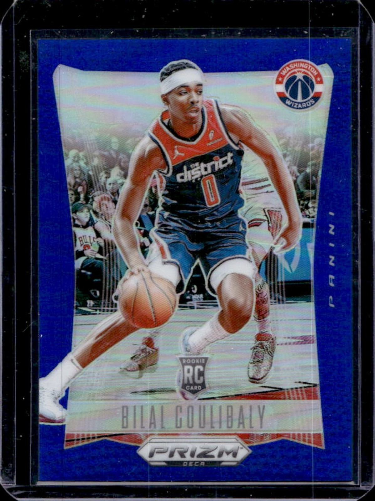 2023-24 Prizm Deca Bilal Coulibaly RC Blue Rookie #/149 Wizards
