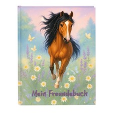 Goldbuch Freundebuch Wiesengl&uuml;ck