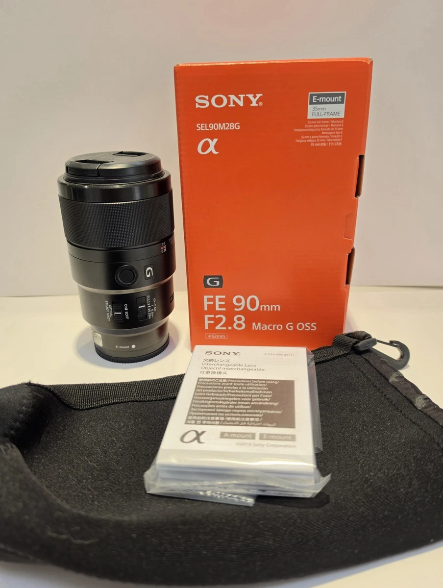 Sony 90mm Focal Macro/Close Up Camera Lenses for sale | eBay