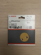 Image of 5x Bosch Wood & Paint P120 125mm Sanding Discs C470 