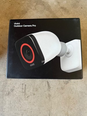 Vivint Outdoor Camera Pro Gen 2  FHD 1080p Cube Camera - White w/ WiFi Bridge