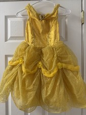 Disney Princess Belle Dress-Up Halloween Costume Size XS 4/5 