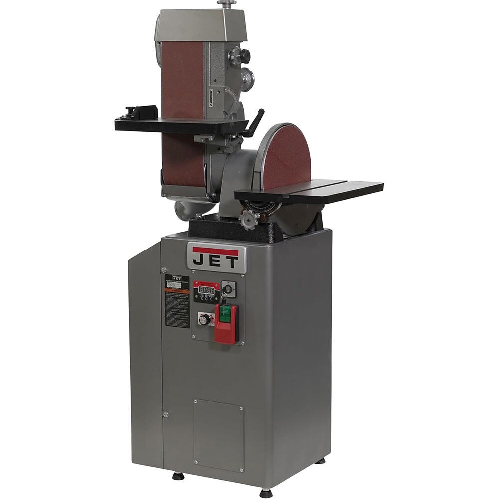 Ленточно-дисковая шлифовальная машина Jet J-64812Vs 6 X 48 X 12 с регулируемой скоростью вращения 708990₽
