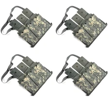 4 Pack Military 6 Magazine Bandoleer MOLLE II Mag Ammunition Pouch w/ Strap