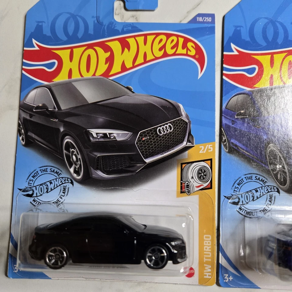 HotWheels|Lot|Audi RS 5 Coupe |Black/Blue Combo. - Image 2 of 4