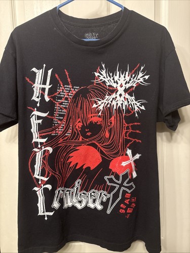 GOAT Crew Mens L Hellraiser Anime Tee Adult T Shirt Hell Raiser