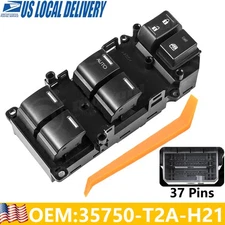 Master Window Power Door Control Switch Driver Side for 2013-2016 Honda Accord