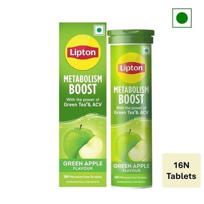 Herbal Effervescent Tablets (64 N) Metabolism Boost with Green Tea  and ACV