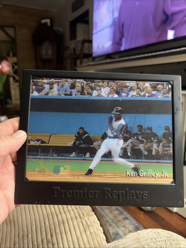 1998 Premier Replays - Premier Instant Replay Ken Griffey Jr Batting