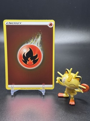 Pokémon TCG Fire Energy - Reverse Holo - 2020 Champions Path - NM