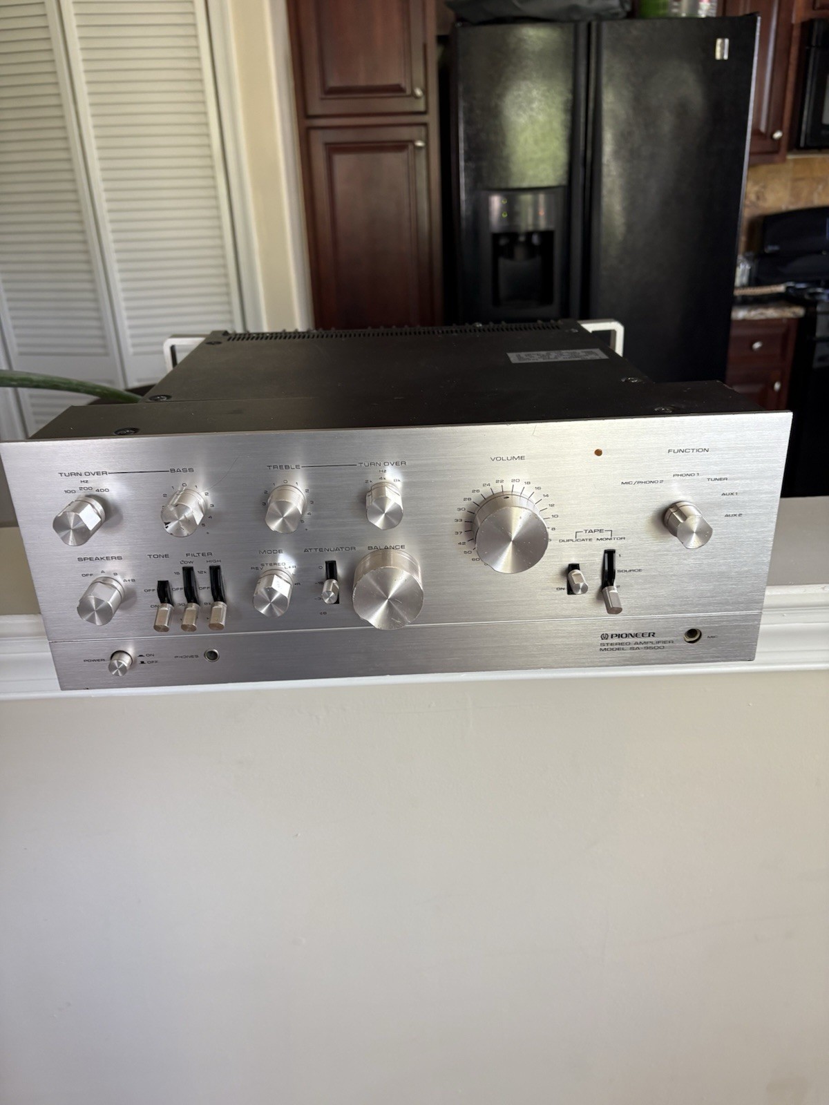 Pioneer SA 9500 vintage audio equipment - eBay listing photo 1
