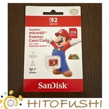 SanDisk 256GB microSD Express Card for Nintendo Switch 2 UHS-I Fast Speed NEW
