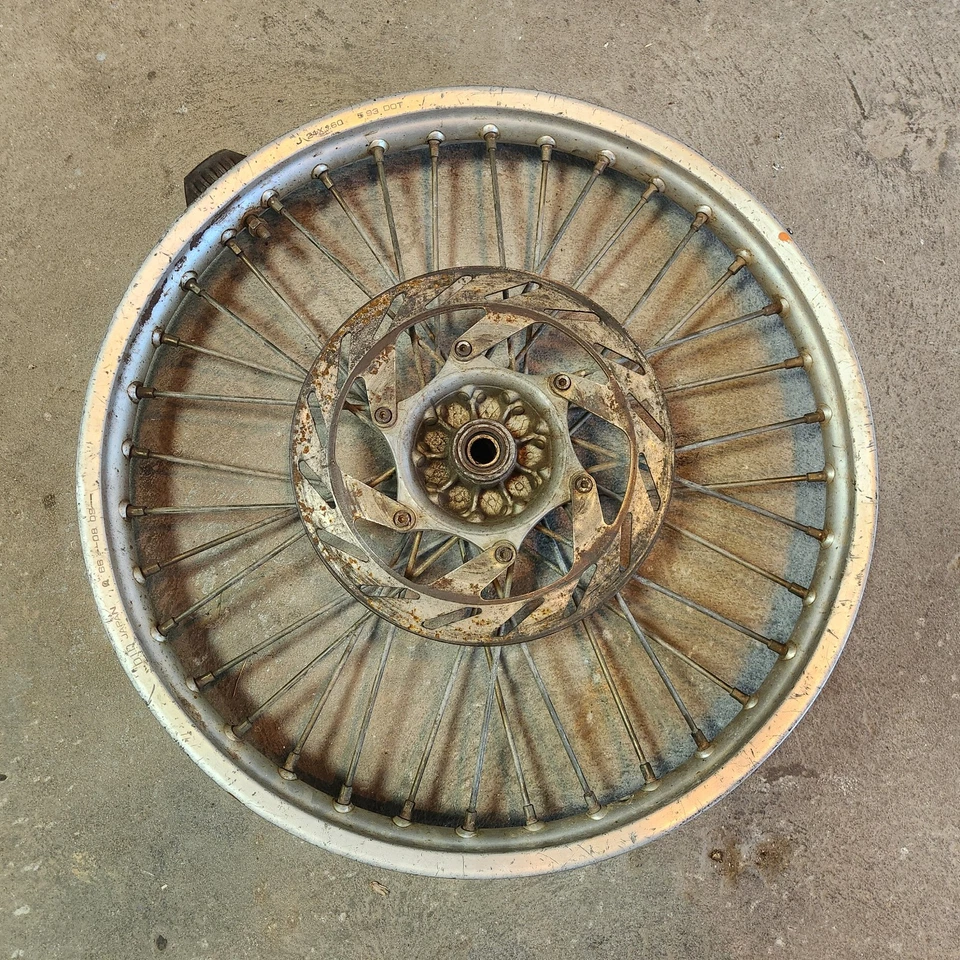 KTM EXC SX 125 250 300 DID 1996 cubo de llanta delantera eje de 21" 17 mm Foto 4 de 4