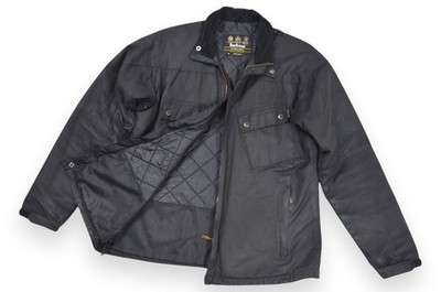 SALE！！Barbour ジャケット Mサイズ Men's Barbour Short International Wax Jacket Black England Size M
