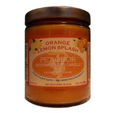 Pet Odor Exterminator Candle, Orange Lemon Splash,13 oz