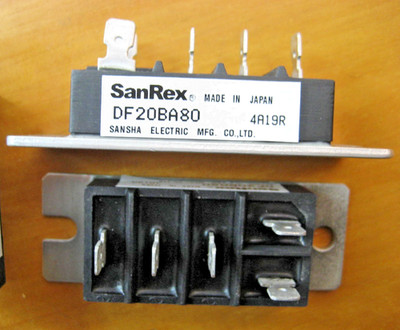 SanRex DF20BA80 Three-Phase Bridge Rectifier Diode Module.