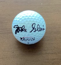 JOHN GLENN  NASA Astronaut Auto Signed TiTech Golf Ball with Case