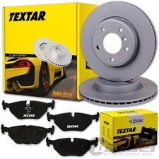 TEXTAR BREMSSCHEIBEN 258mm + BELÄGE VORNE passend für FORD FIESTA 5 V + FUSION