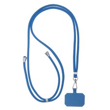 Smart Phone Lanyard Universal Lanyard with Phone Patch, Sky Blue