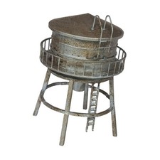 1/64 Scale Model Water Tower Realistic Decoration for Collectors Hobbyists