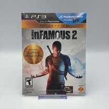 inFamous 2 Collection Sony PlayStation 3 *Not for Resale* Sleeve New Sealed PS3