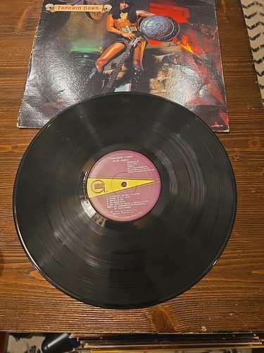 Rick James Throwin’ Down Vinyl Record 1982 Gordy Motown Record Corp. - Picture 2 of 4