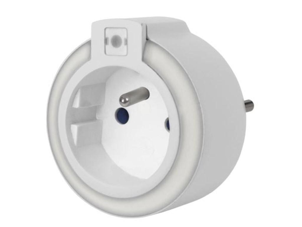 Perel LED-NACHTLICHT MIT STECKDOSE - SCHUTZKONTAKT FRANZSISCHES SYSTEM 3190₽