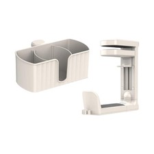 Desk Cup Holder Detachable Clamp on Organization Under Desk Headphone Hanger