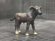 BLACK ANGUS CALF by Safari Ltd Toy Figure 23642 Farm Animal