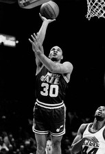 Blue Edwards of the Utah Jazz circa 1991 Old Sports Photo