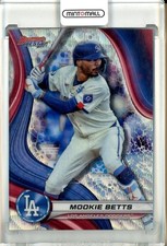 2024 Bowman S Best Mookie Betts Wave Refractors Los Angeles Dodgers