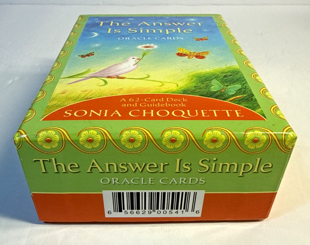 The Answer is Simple Oracle Cards and Guidebook by Sonia Choquette